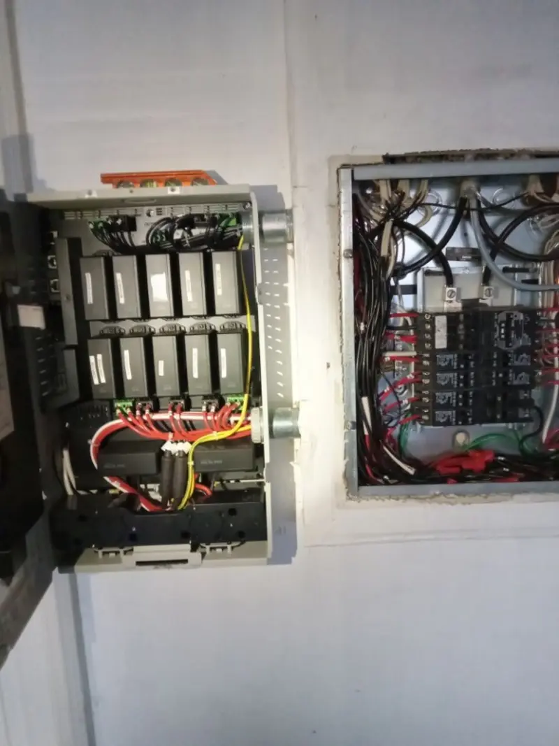 Electrical panel upgrade completed for Electrical Inspection in White
